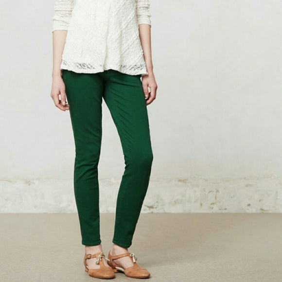 hunter green jeans